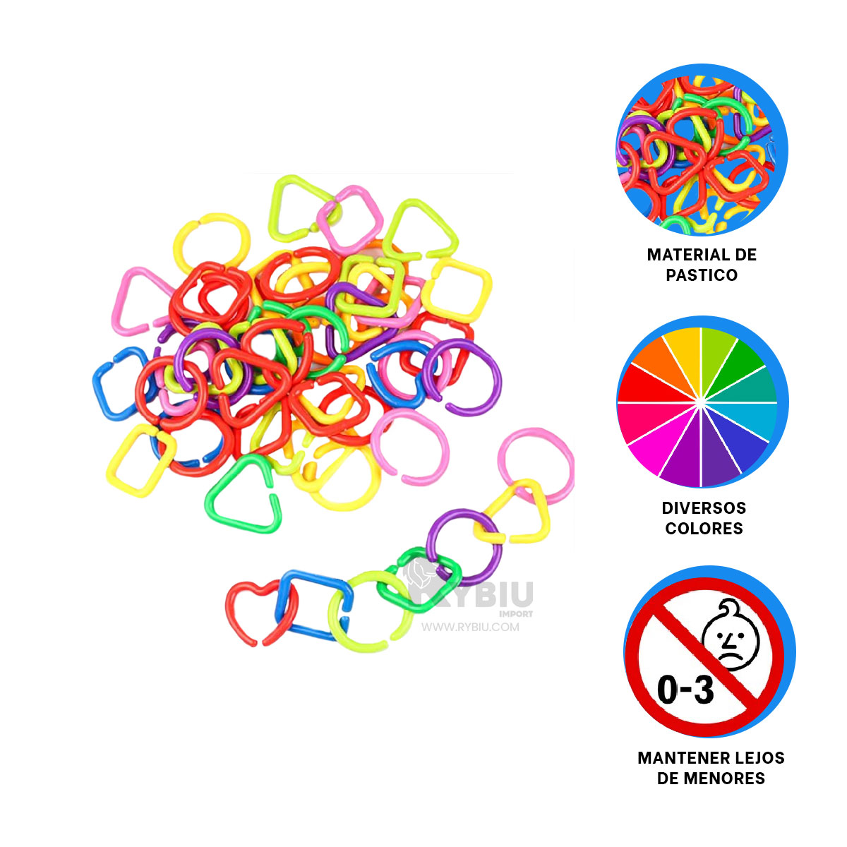 JUEGO RYBIU NOVEDOSO PARA ENTRETENER TONO MULTICOLOR + AGENDITA - 3