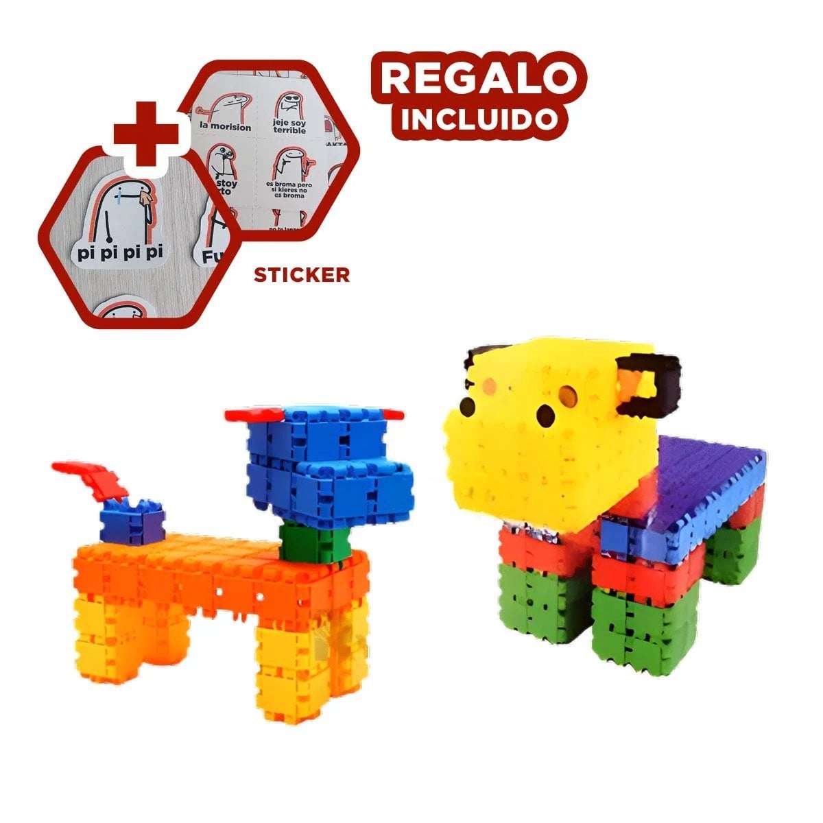 CONJUNTO DIDACTICO DE GALLETAS PARA HABILIDAD MANUAL Y+REGALO STICKER - 1