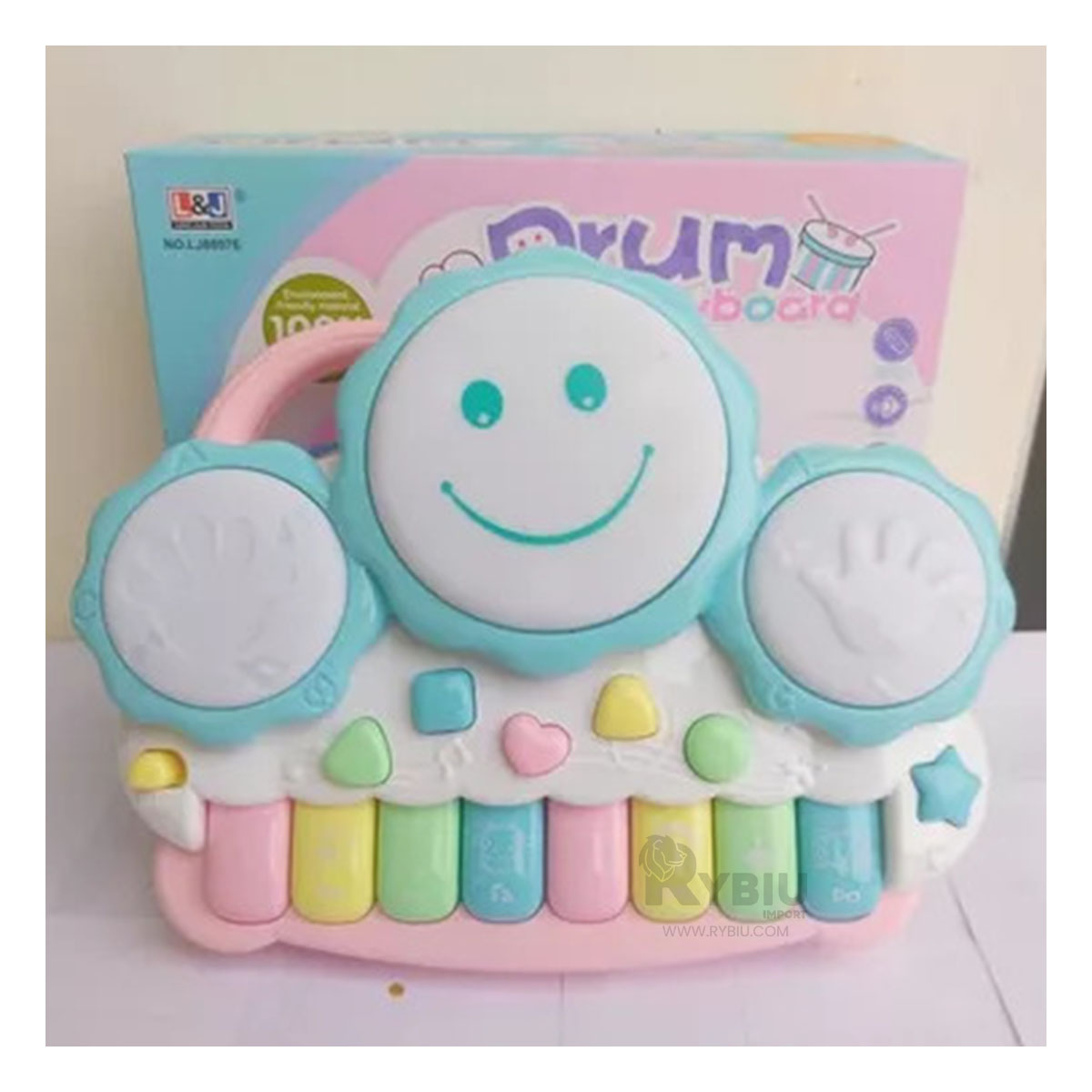 PIANO DIDACTICO Y DIVERTIDO EN AZUL CLARO Y+REGALO AGENDITA - 4