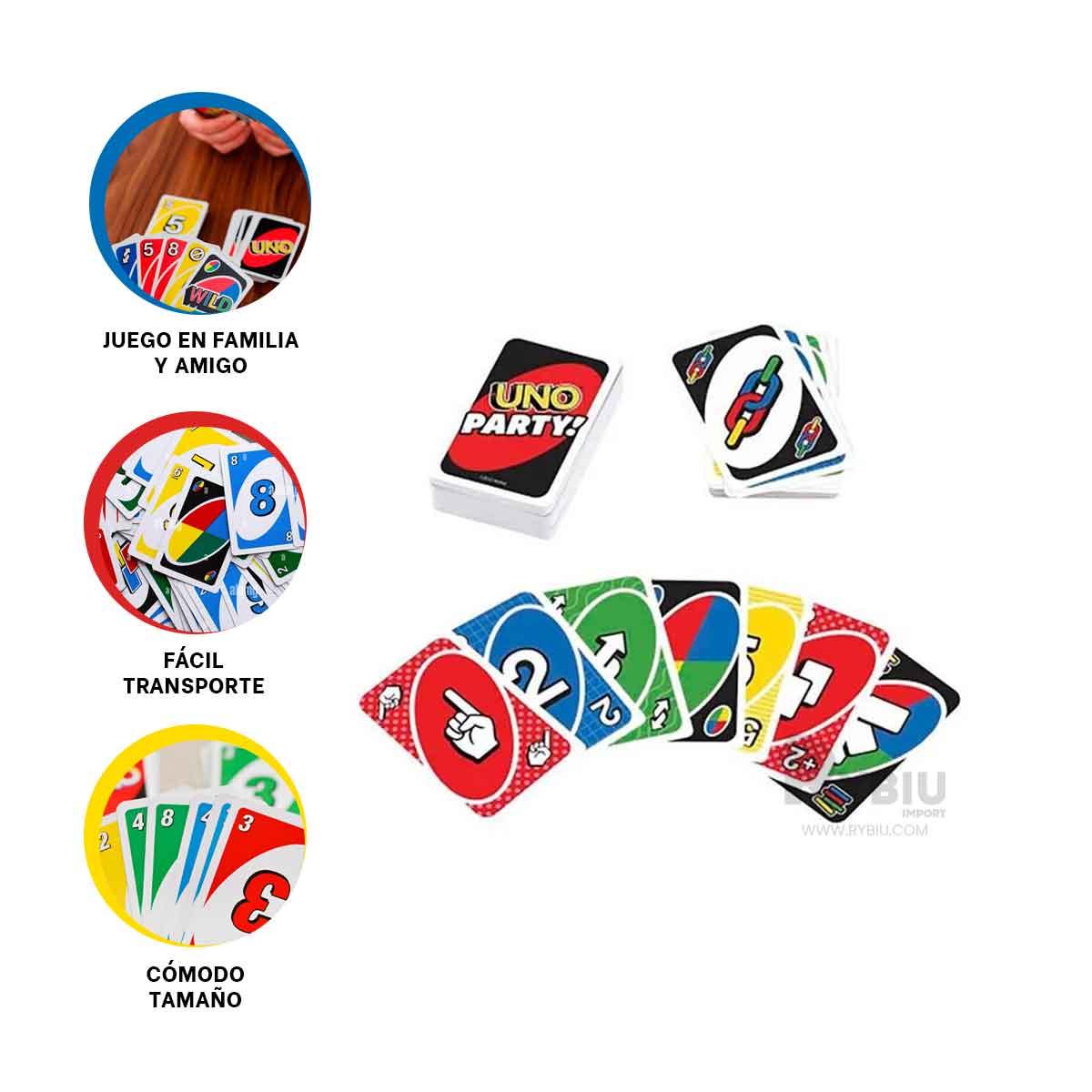 CARTAS DURADERAS UNO EN MULTICOLOR Y+REGALO STICKERS - 3