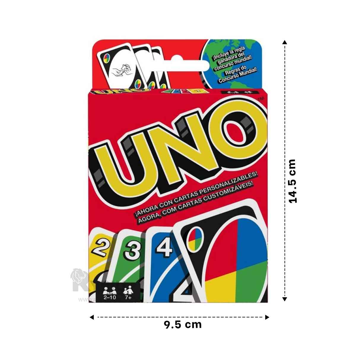 CARTAS DURADERAS UNO EN MULTICOLOR Y+REGALO STICKERS - 5