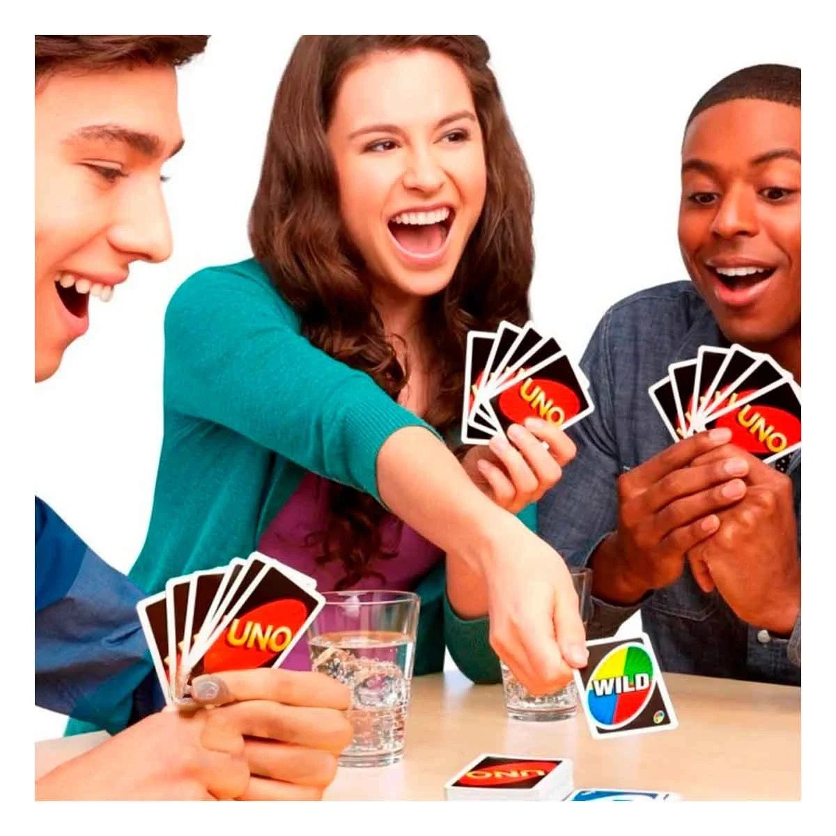 JUEGO UNO DE MESA PARA AMIGOS Y FAMILIA YPAPEL REGALO - 5