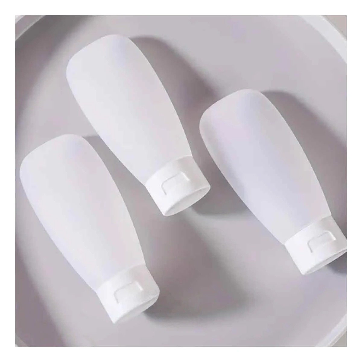 SET RYBIU VIAJE RECARGABLE EN COLOR BLANCO +PAPEL DE REGALO - 2