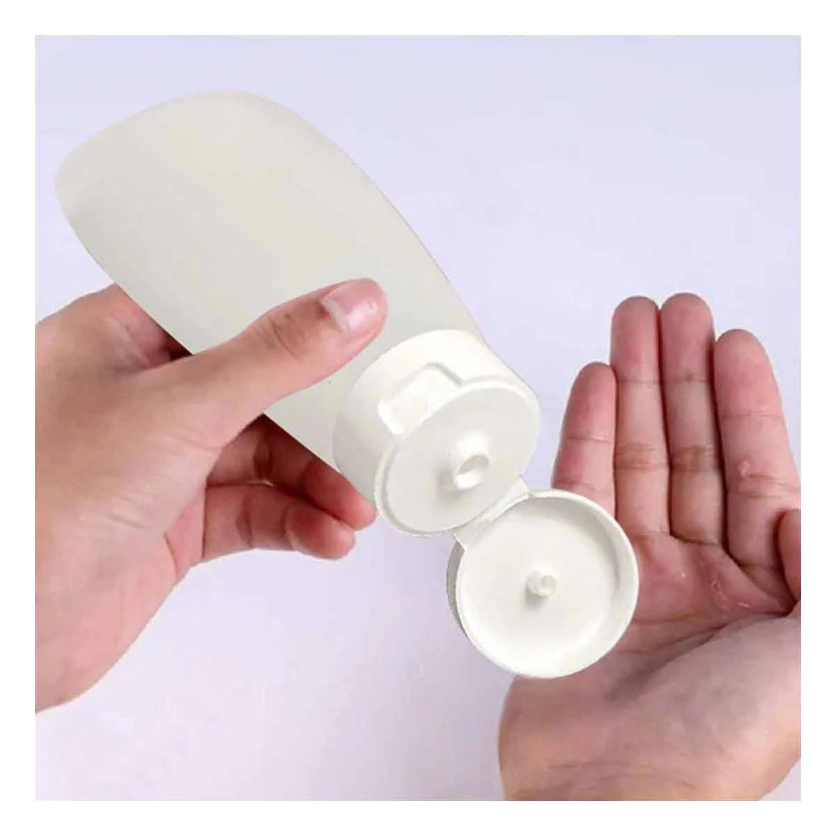 SET RYBIU VIAJE RECARGABLE EN COLOR BLANCO +PAPEL DE REGALO - 3