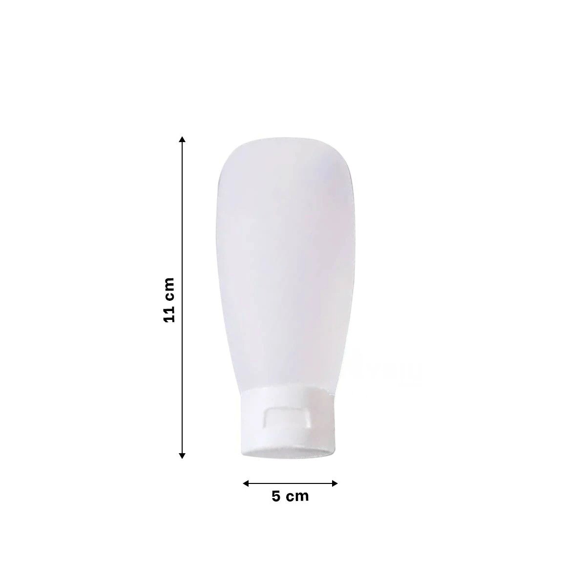 SET RYBIU VIAJE RECARGABLE EN COLOR BLANCO +PAPEL DE REGALO - 4