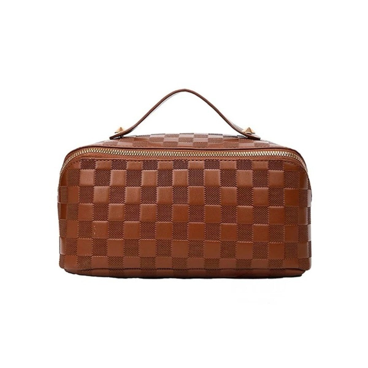 COSMETIQUERO RYBIU BE32447 MARRÓN PEQUEÑO DE MAQUILLAJE Y PAPEL DE REGALO - 1