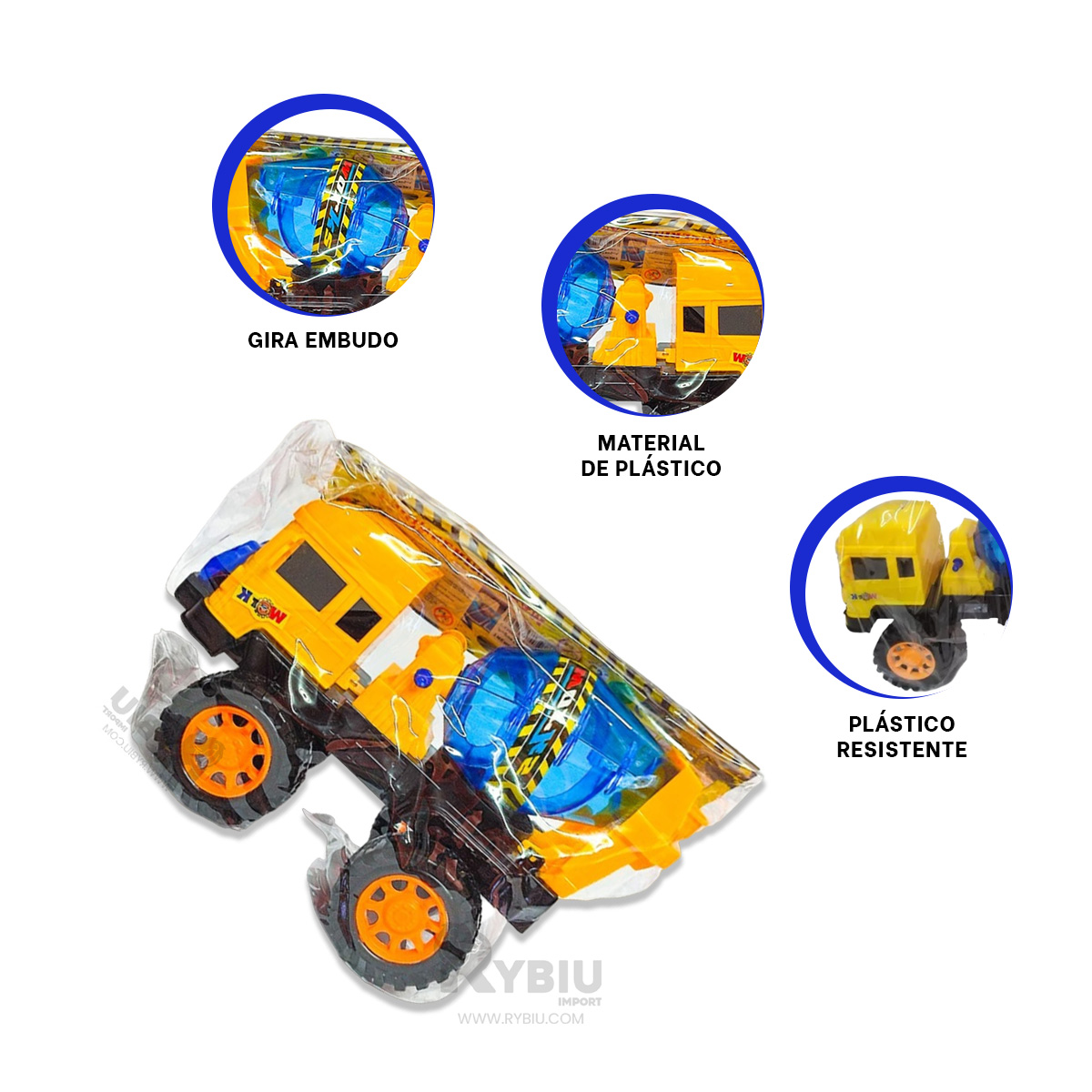VEHICULO CONSTRUCTOR EN TONO AMARILLO Y+REGALO AGENDITA - 3