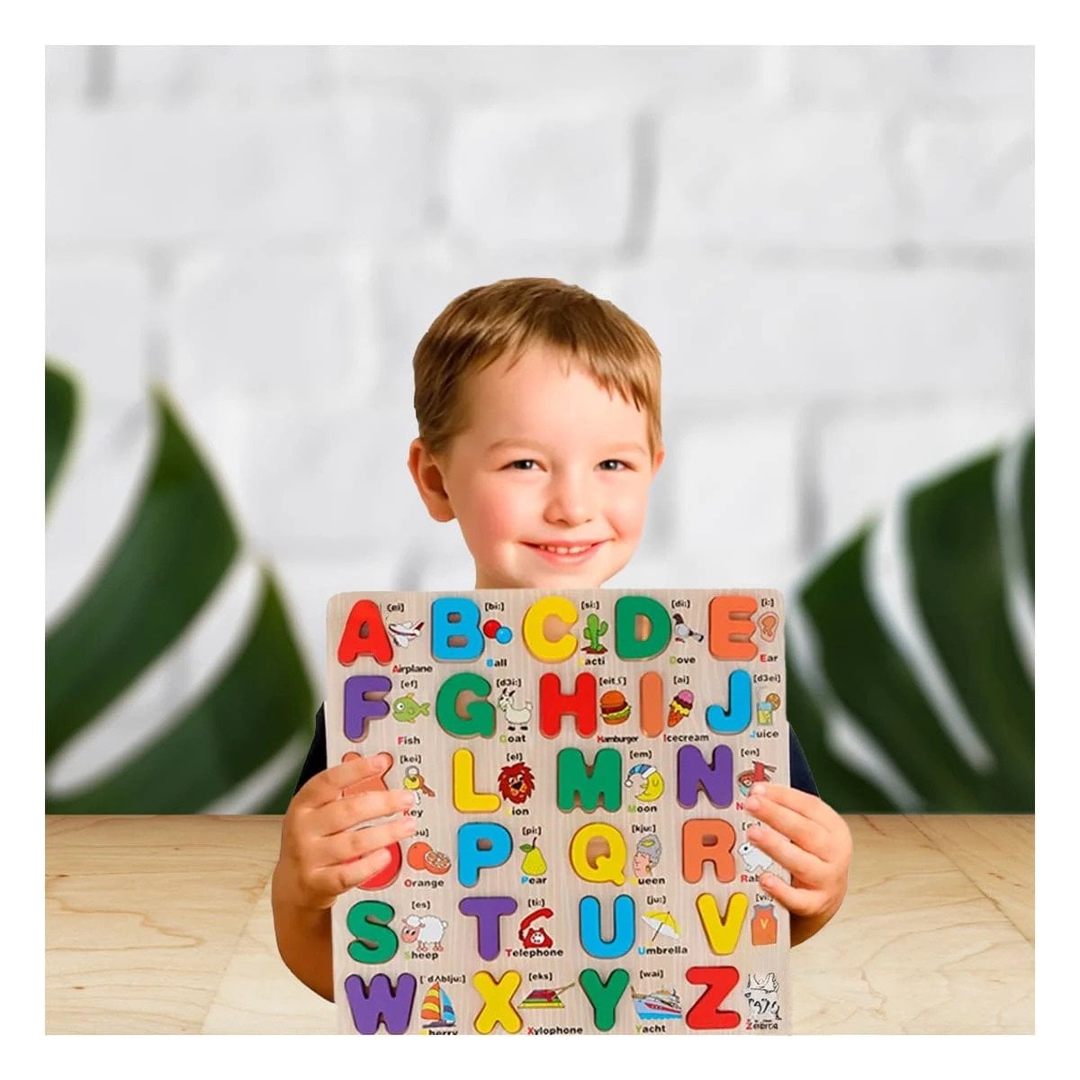EXPERIENCIA EDUCATIVA DE ABECEDARIO EN MADERA CON LETRAS MAYUSCULAS Y+PAPEL REGALO - 5