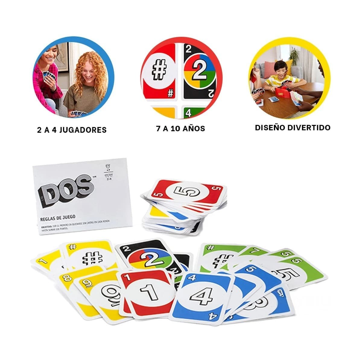 ELECCION LUDICA DE CARTAS PARA MESA FAMILIAR HOGAR CAJA PEQUENA - 3