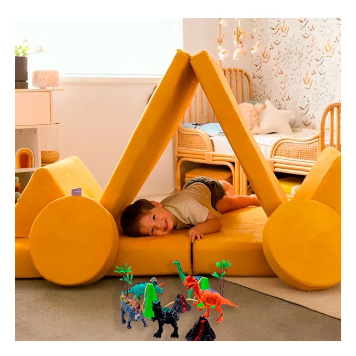 FIGURAS DE DINOSAURIOS CON ACCESORIOS PARA JUEGOS DE FANTASIA EN CASA YREGALO STICKER - 5