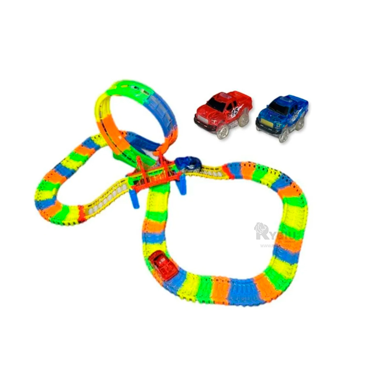 PISTA DE FACIL ARMADO EN MULTICOLOR Y+REGALO AGENDITA - 1