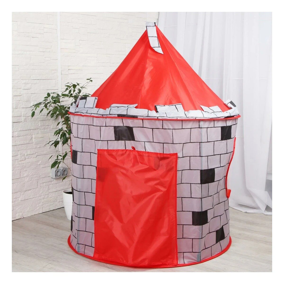 PABELLON COMPACTO DE NIÑO DE CAMPO MG-801 EB ROJO PARA ACTIVIDADES Y+REGALO STICKER - 2