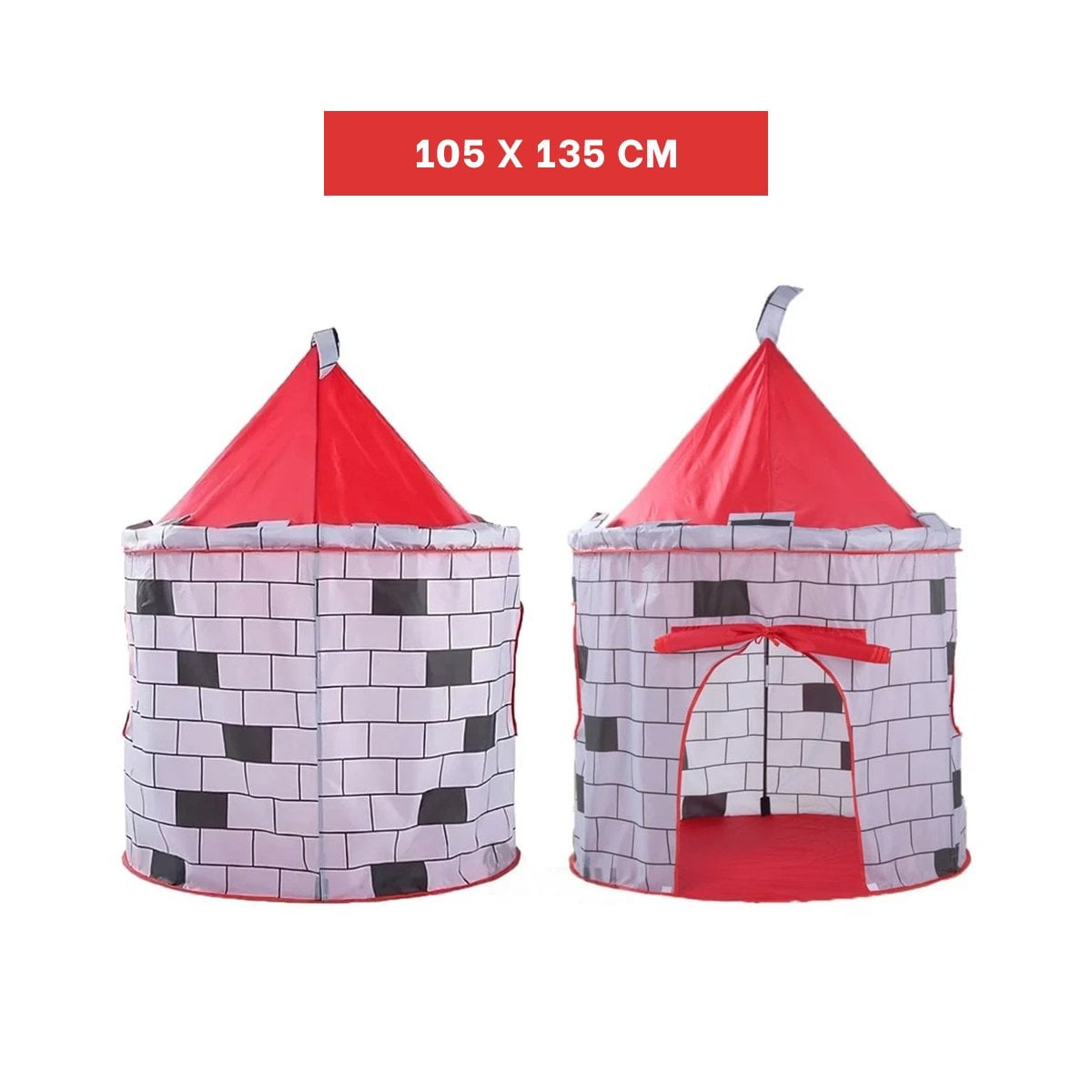 PABELLON COMPACTO DE NIÑO DE CAMPO MG-801 EB ROJO PARA ACTIVIDADES Y+REGALO STICKER - 4