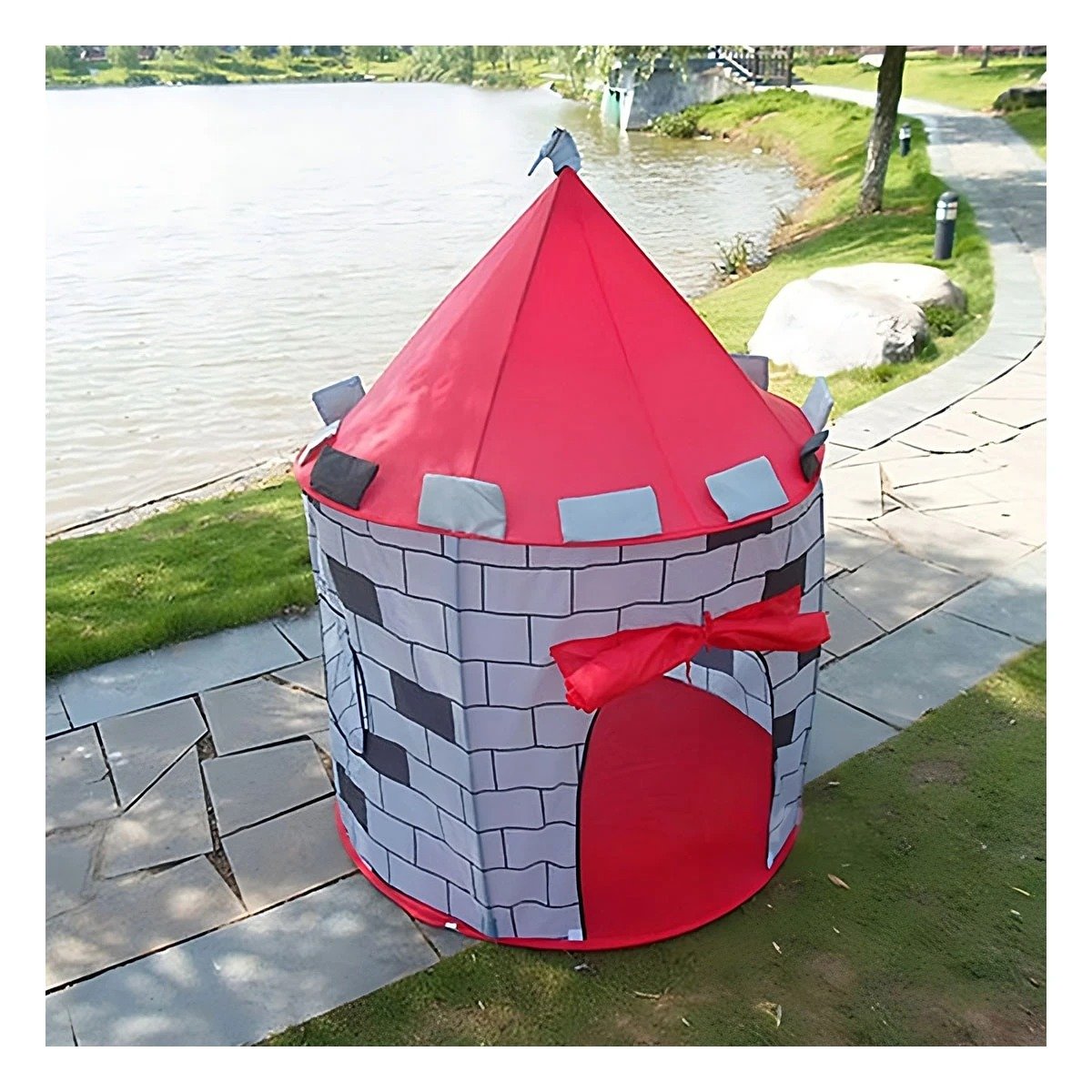TIENDA COMPACTA DE NIÑO DE CAMPO MG-801 EB ROJO PARA CAMPING - 1