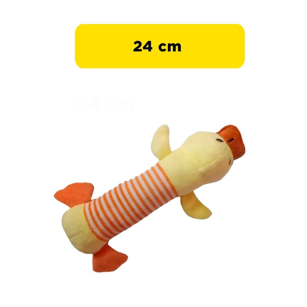 PELUCHES  PERRO MA29951 CON SONIDO CHIRRIANTE PICO MARRON RYBIU - 4