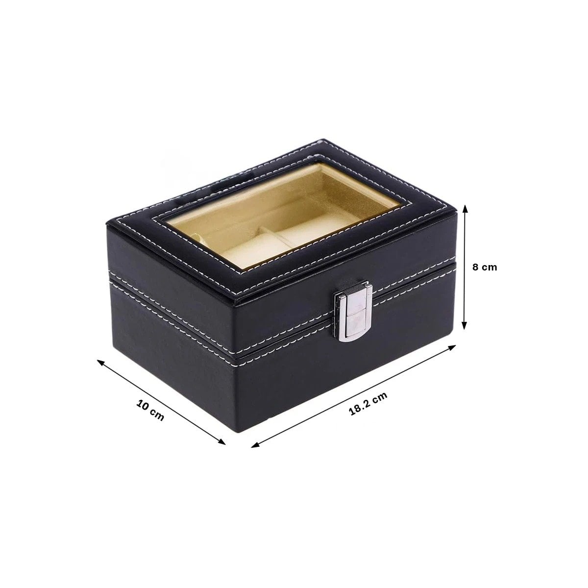 ORGANIZADOR RYBIU BE32334 NEGRO RELOJES CHIC + PAPEL REGALO - 4