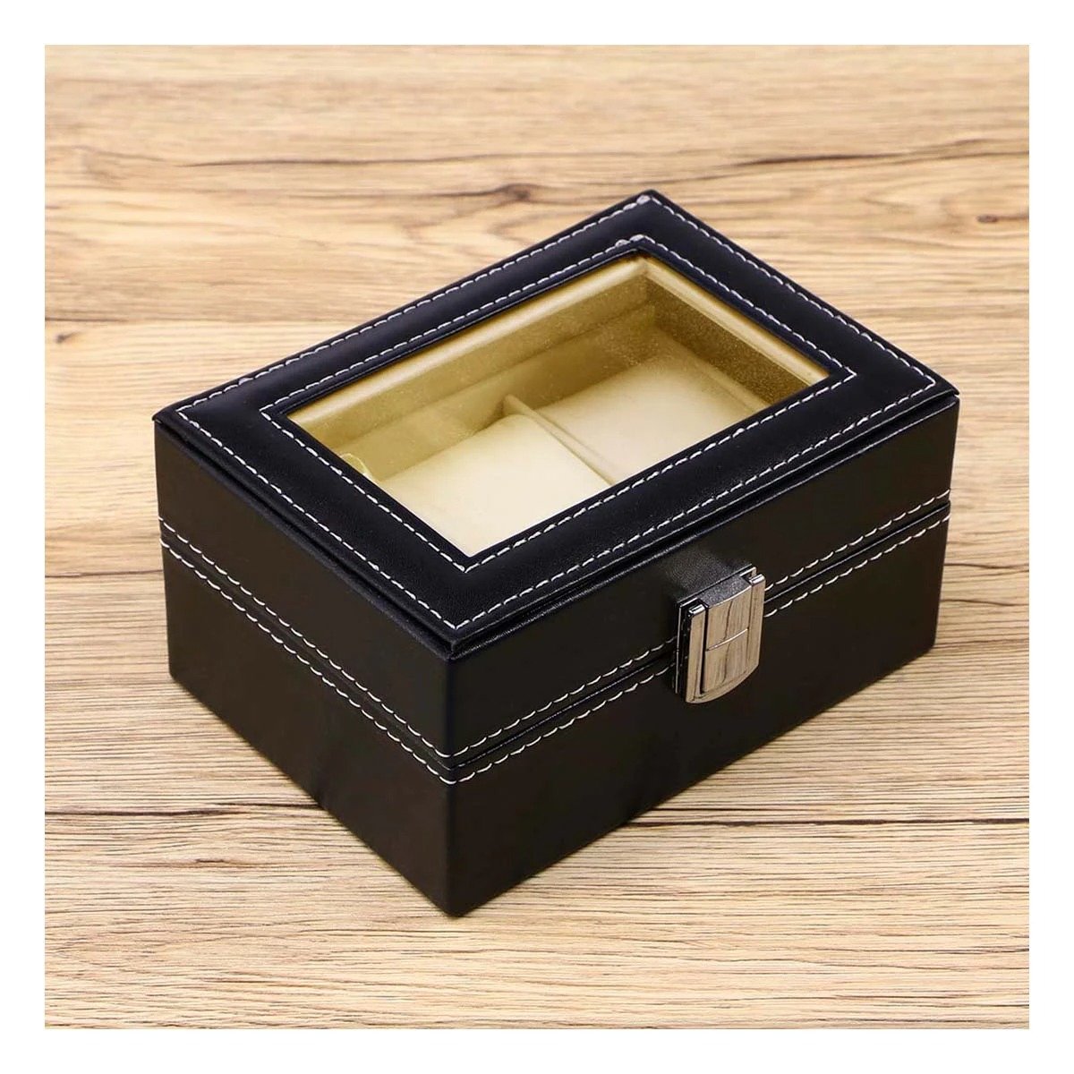 ORGANIZADOR RYBIU BE32334 CUERO NEGRO RESISTENTE + REGALO STICKERS - 2