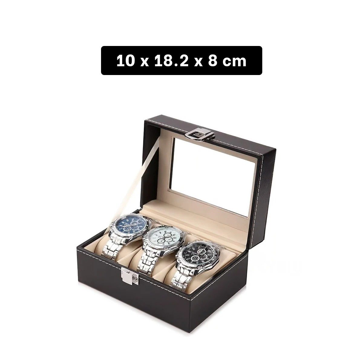 ORGANIZADOR RYBIU BE32334 CUERO NEGRO RESISTENTE + REGALO STICKERS - 4