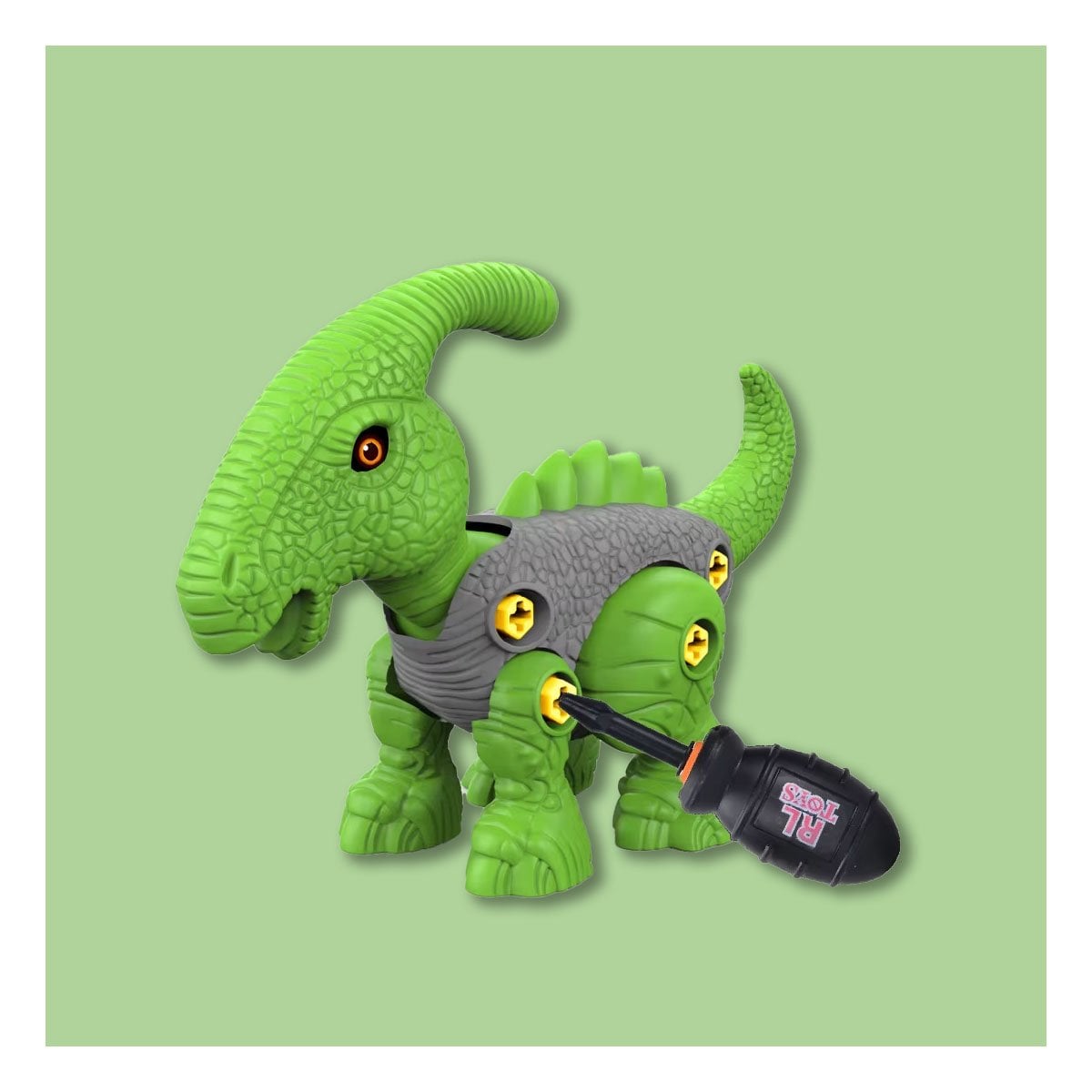 SET RYBIU DINOSAURIOS 4 PIEZAS MULTICOLOR PARA NIÑOS - 2