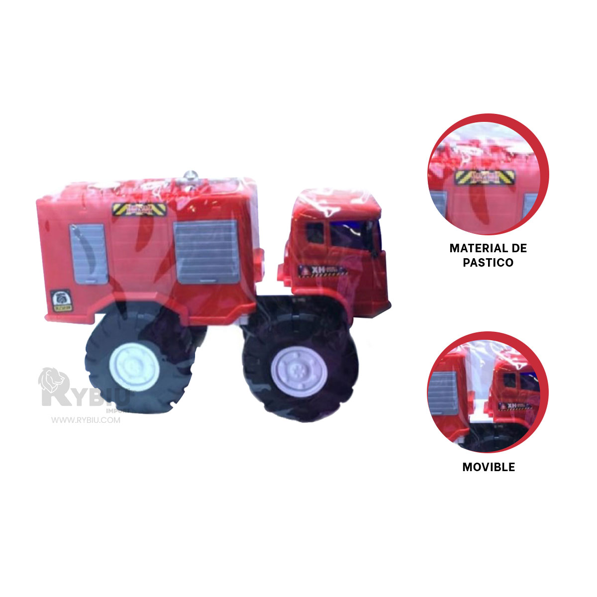 CARRO INTERACTIVO EN COLOR ROJO Y+REGALO AGENDITA - 1