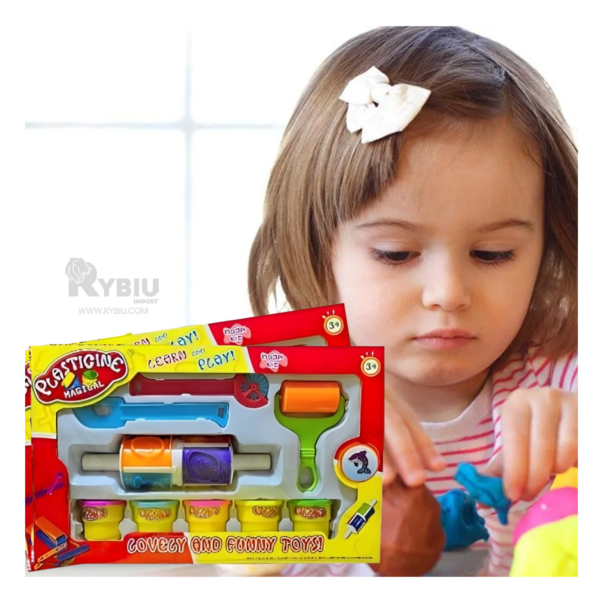 PLASTILINA PARA CREAR FORMAS EN MULTICOLOR Y+REGALO AGENDITA - 1