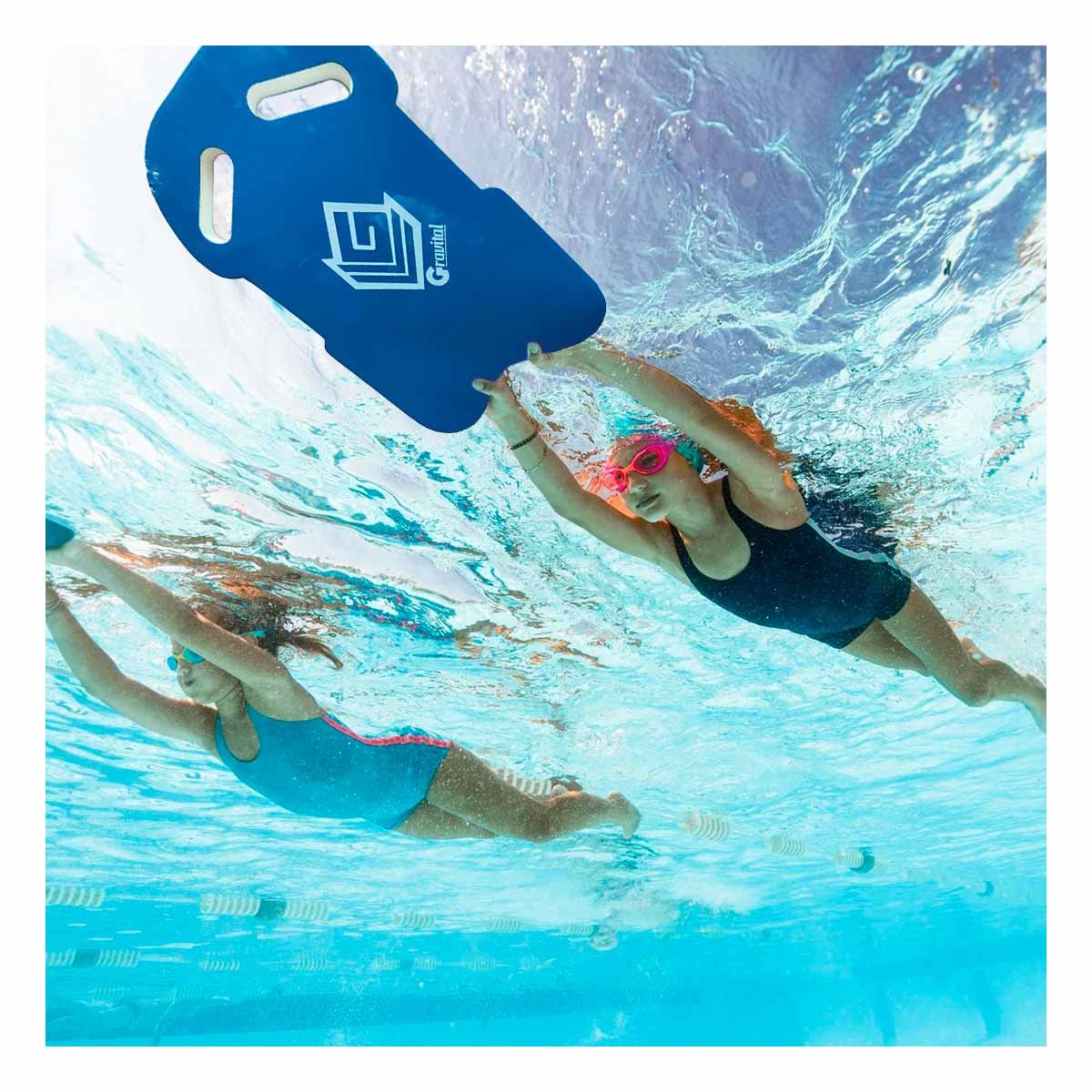 SOPORTE DEPORTIVO GRAVITAL ST 23 CON CINTURA AZUL Y+REGALO STICKER - 2