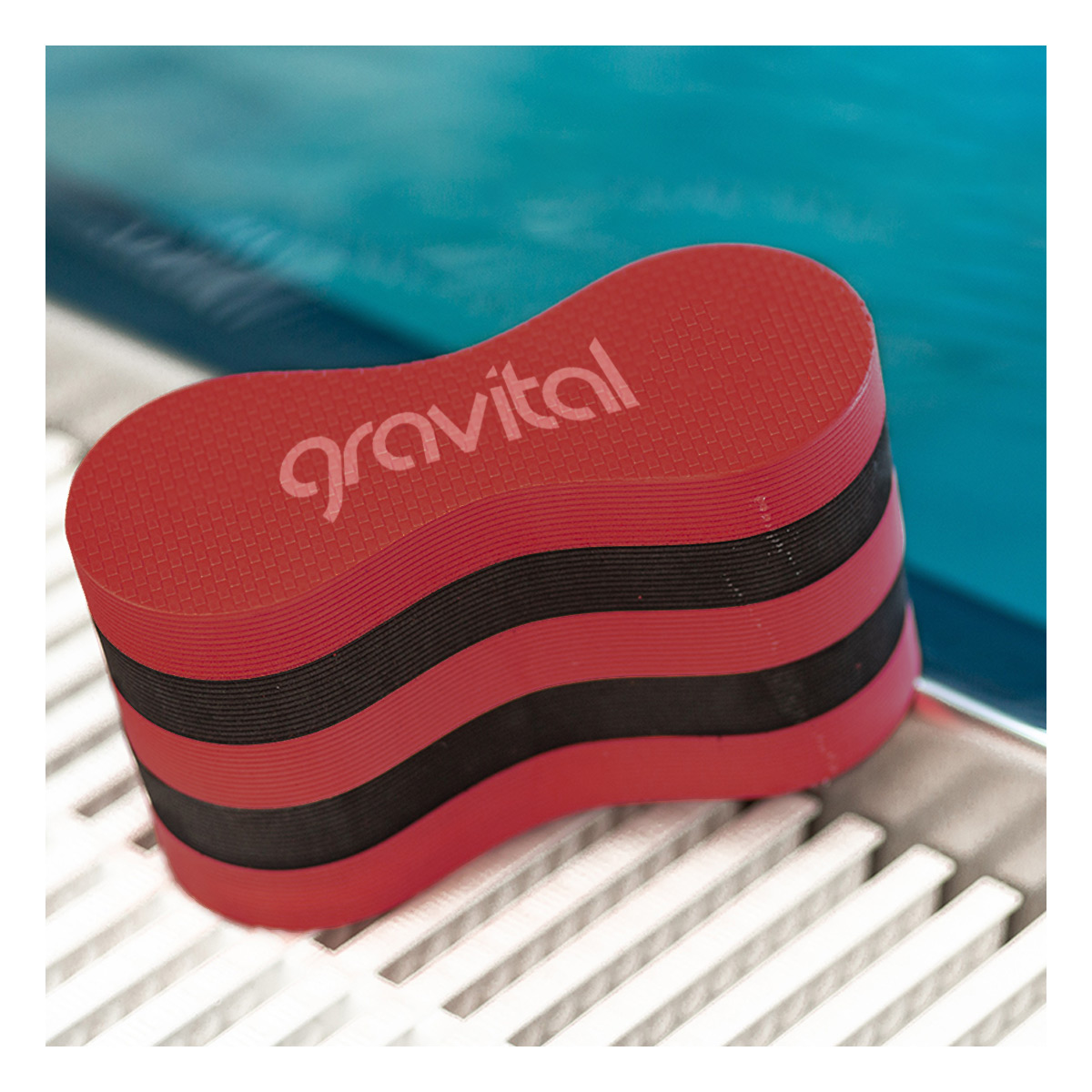 ACCESORIO PISCINA RYBIU MG-2410A AZUL ROJO PULL BOY NADADORES PRINCIPIANTES + REGALO AGENDITA - 1
