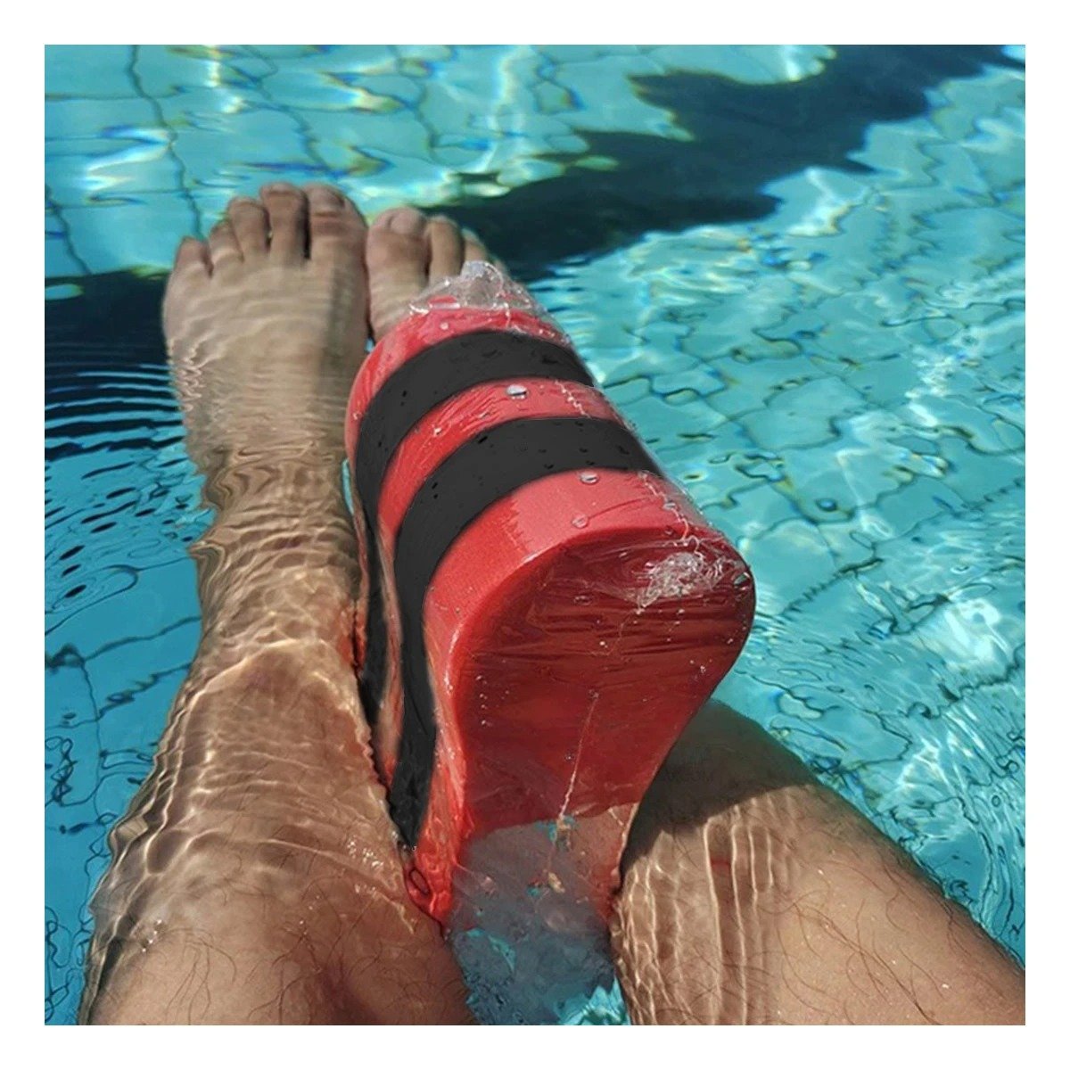 ACCESORIO PISCINA RYBIU MG-2410A AZUL ROJO PULL BOY FORTALECIMIENTO + REGALO STICKERS - 2