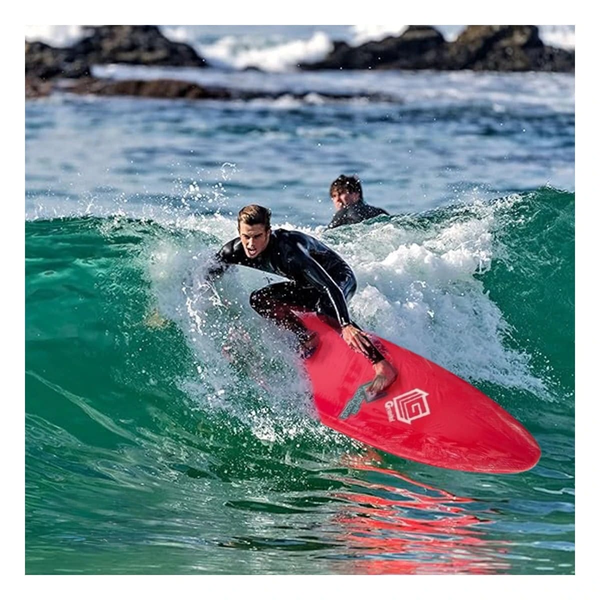 TABLA RYBIU ST-6 ROJO SOFISTICADA SURF 6' + REGALO AGENDITA - 1