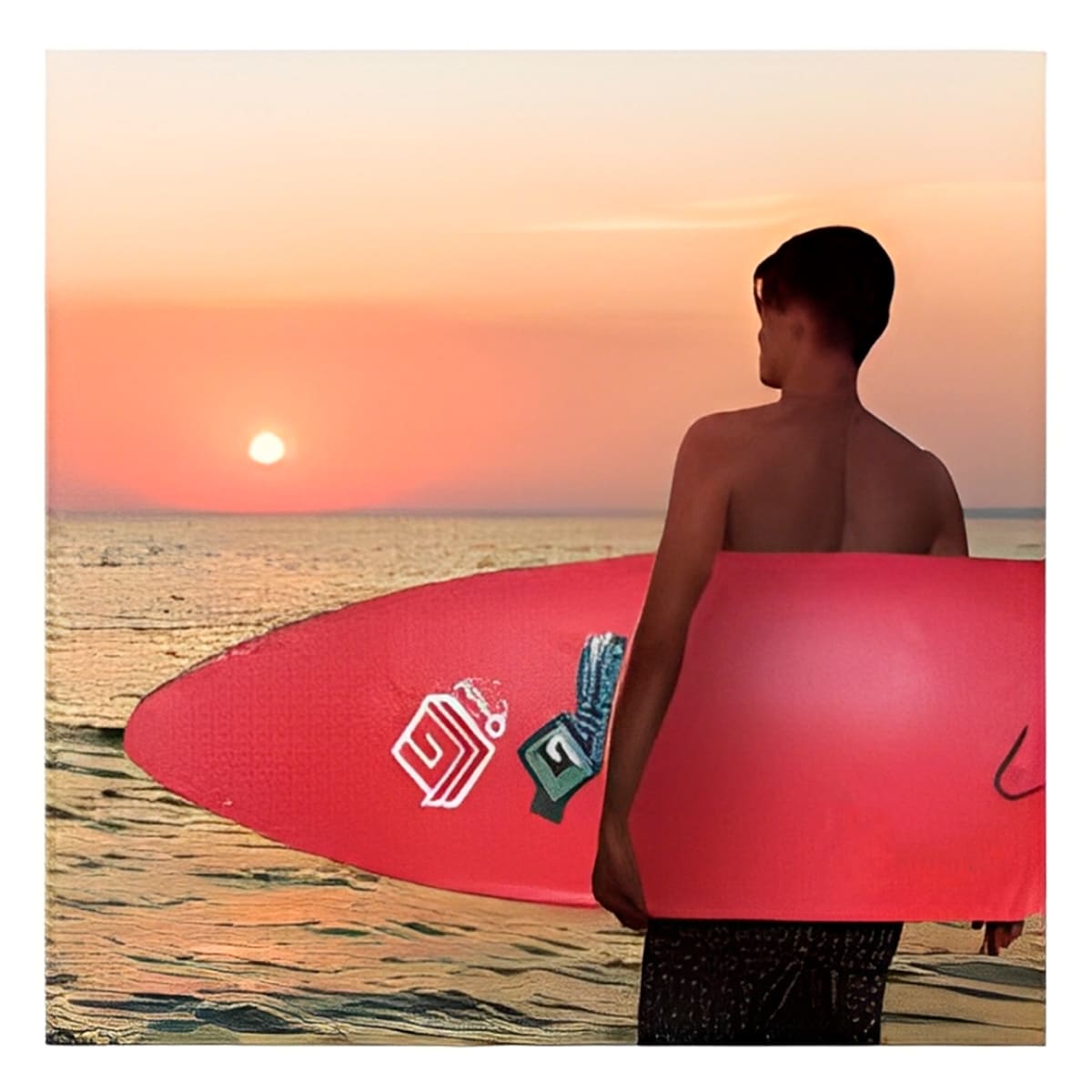 TABLA RYBIU ST-6 ROJO SOFISTICADA SURF 6' + REGALO AGENDITA - 4