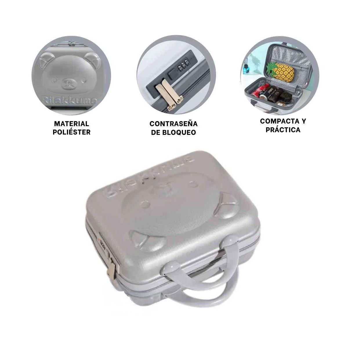 MALETA RYBIU HO32345 MALETA MULTIUSOS OSO COMPACTA PLOMO - 3