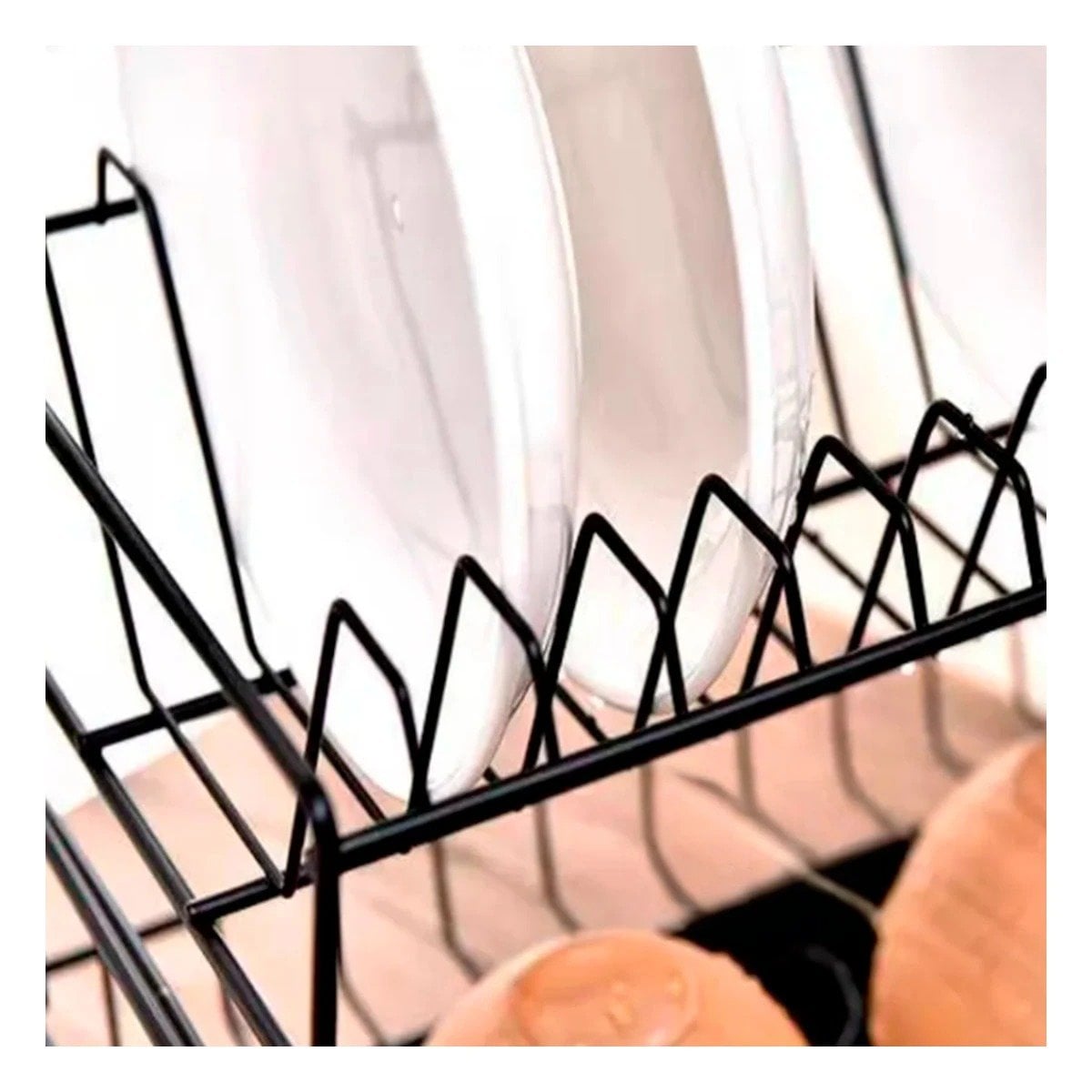 SET ESCURRIDOR RYBIU HO32427 NEGRO CERRADO SEGURO 2 NIVELES + PAPEL REGALO - 2