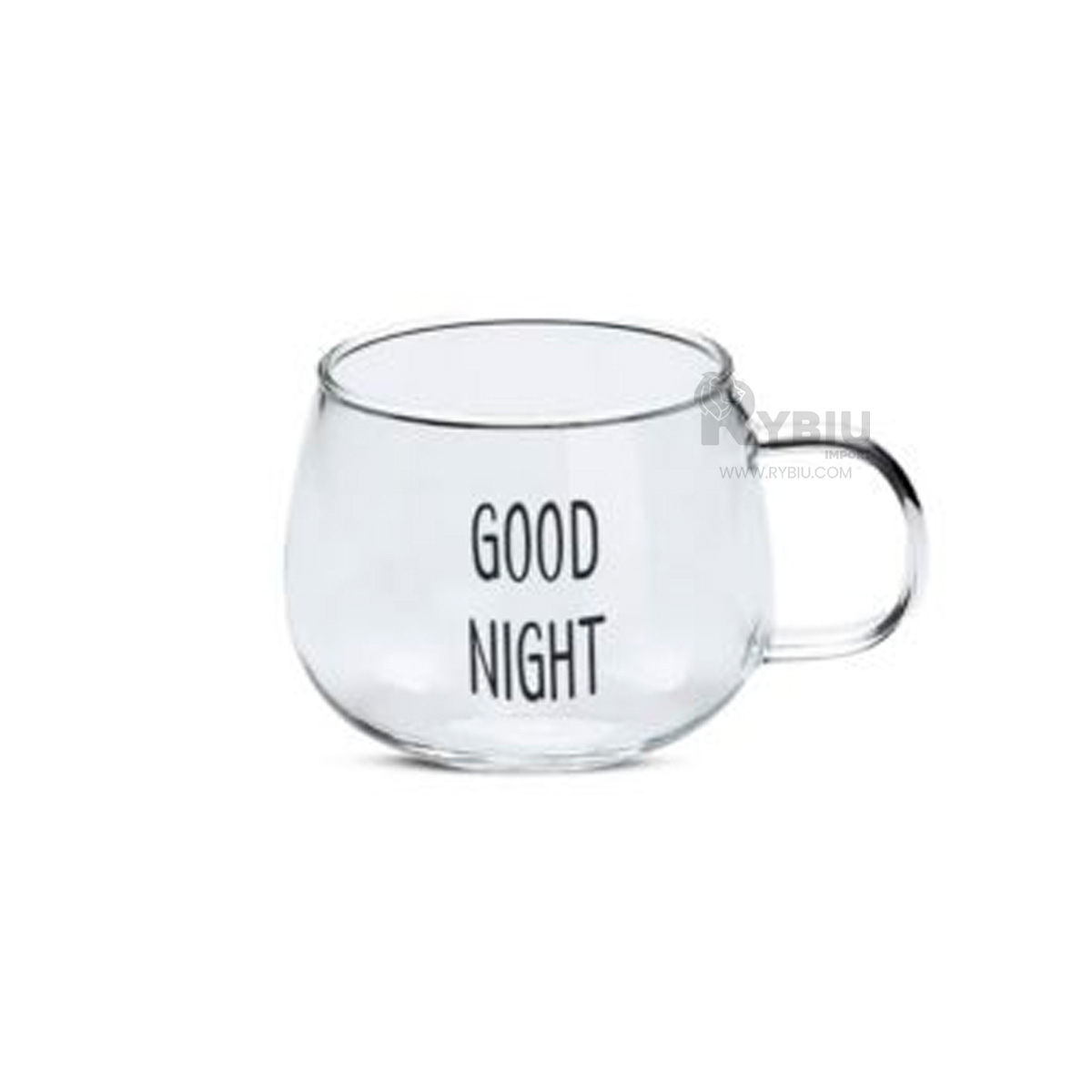 TAZA CON DISEÑO MINIMALISTA COLOR TRANSPARENTE Y+AGENDITA - 3