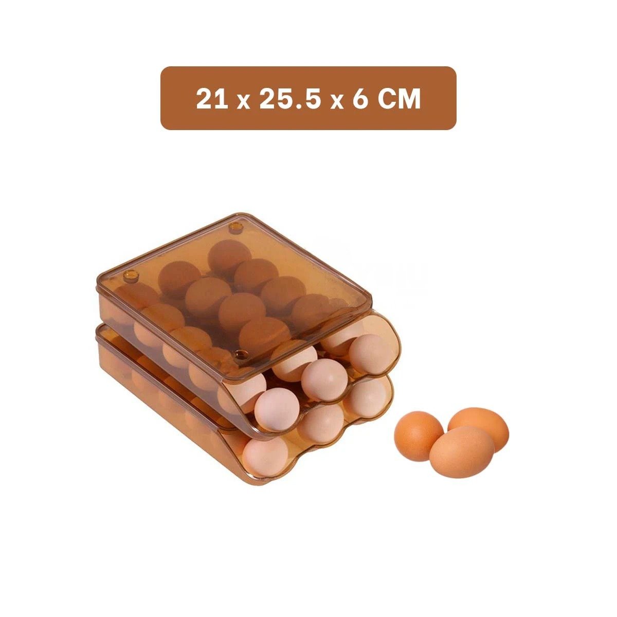 ORGANIZADOR RYBIU CO32471 MARRÓN ESTILIZADO + REGALO STICKERS - 4