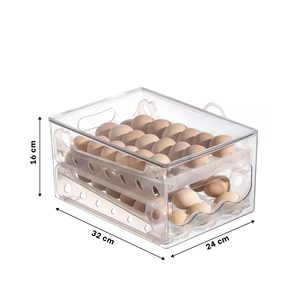 DISPENSADOR RYBIU CO32457 TRANSPARENTE 2 NIVELES BLANCO + PAPEL REGALO - 4