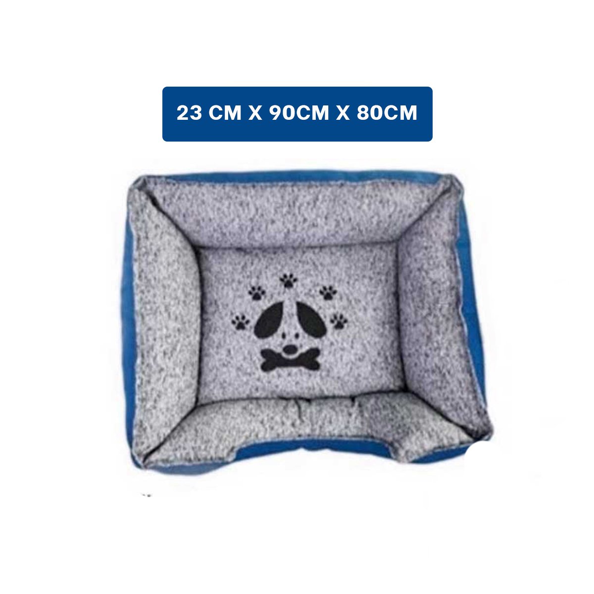 CAMA PERROS MA31051 RYBIU LECHO ESPACIOSO AZUL TALLA XXL + POSTIT ADHESIVOS - 4