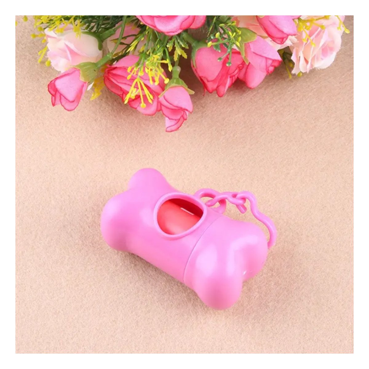 BOLSA PERRO Y GATO RYBIU MA29659 CONJUNTO HIGIÉNICO ROSADO + POST-IT ADHESIVOS - 2