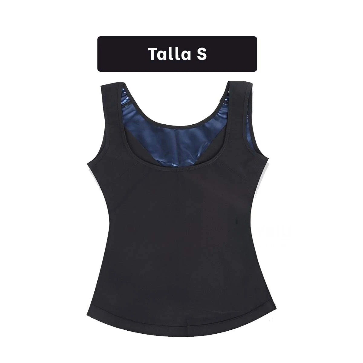 FAJA RYBIU DE30565 MOLDEADORA SAUNA DE MUJER TALLA S NEGRO + POST-IT ADHESIVOS - 4