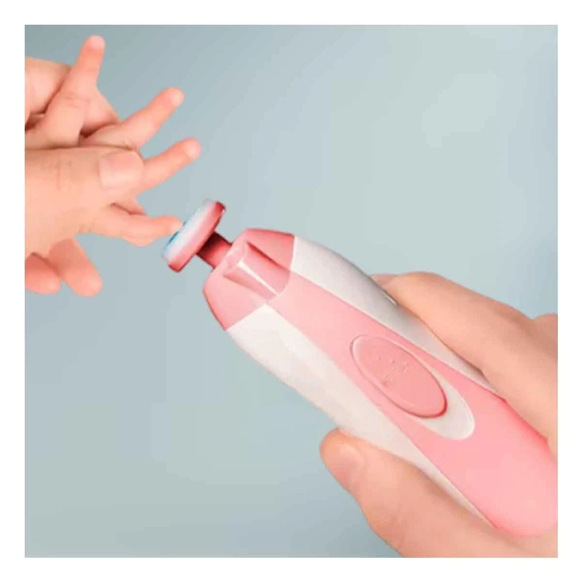 LIMA RYBIU ADAPTABLE UÑAS BABY ROSADO + POST-IT ADHESIVOS - 2