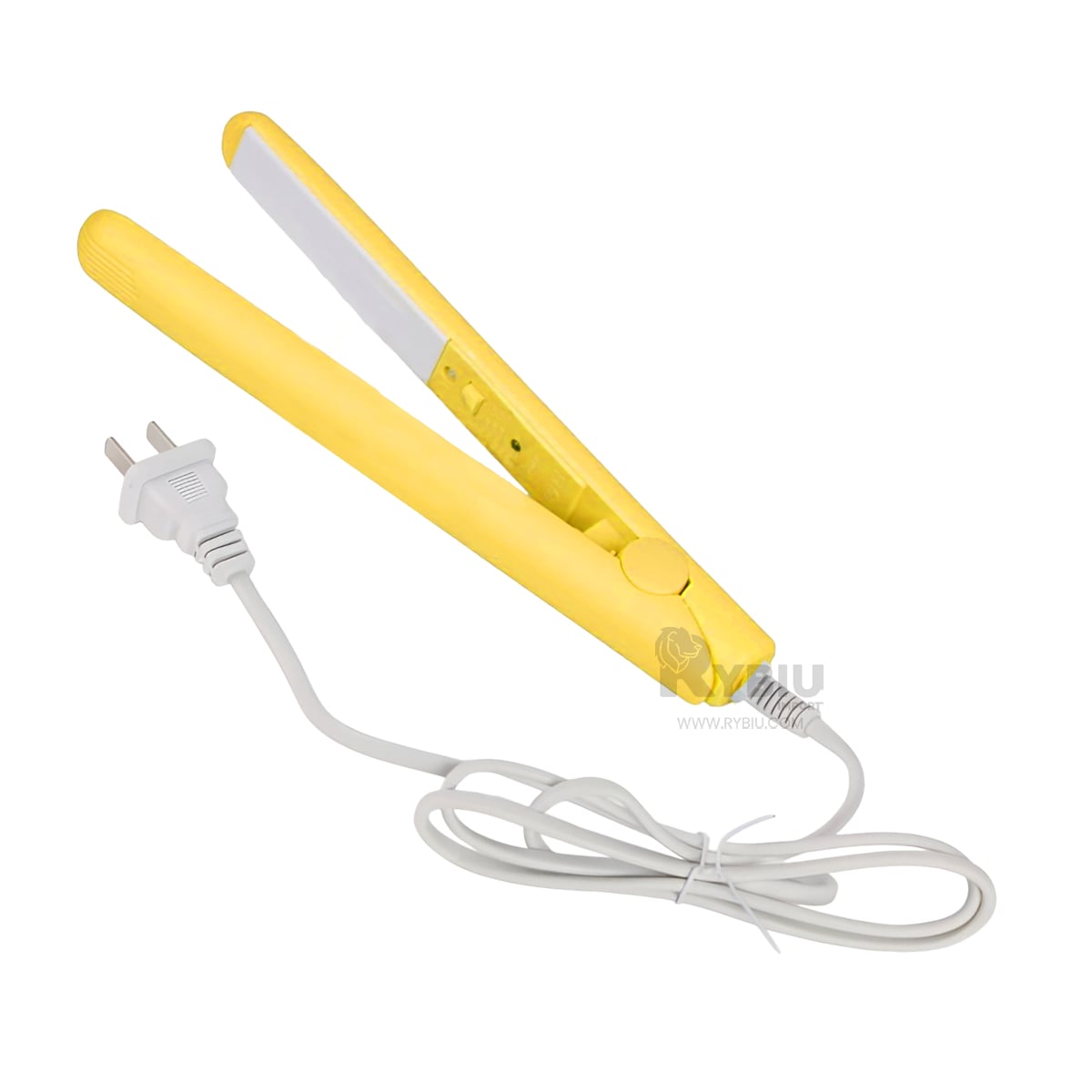 PLANCHADOR DE MELENA RYBIU BE30317 BONITO AMARILLO + POST-IT ADHESIVOS - 4