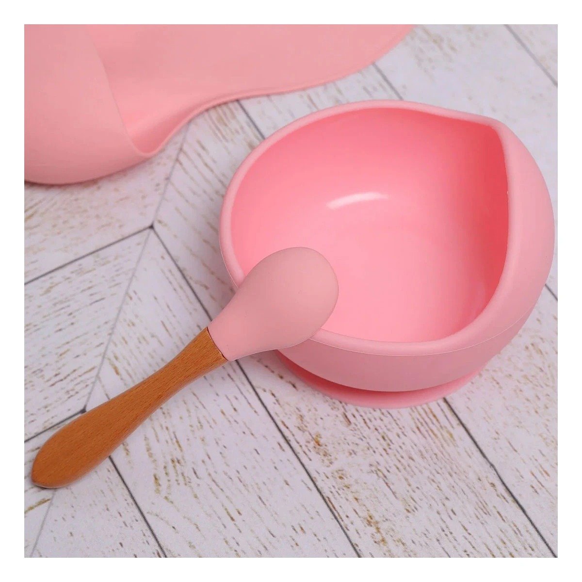 SET RYBIU TAZON BEBE EN ROSADO + POST-IT ADHESIVOS - 2