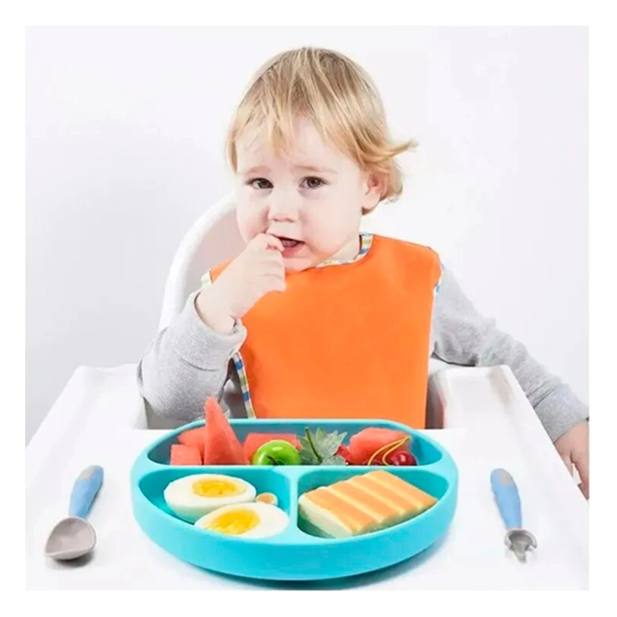 TAZON RYBIU ALIMENTO BEBE CELESTE + POST-IT ADHESIVOS - 3