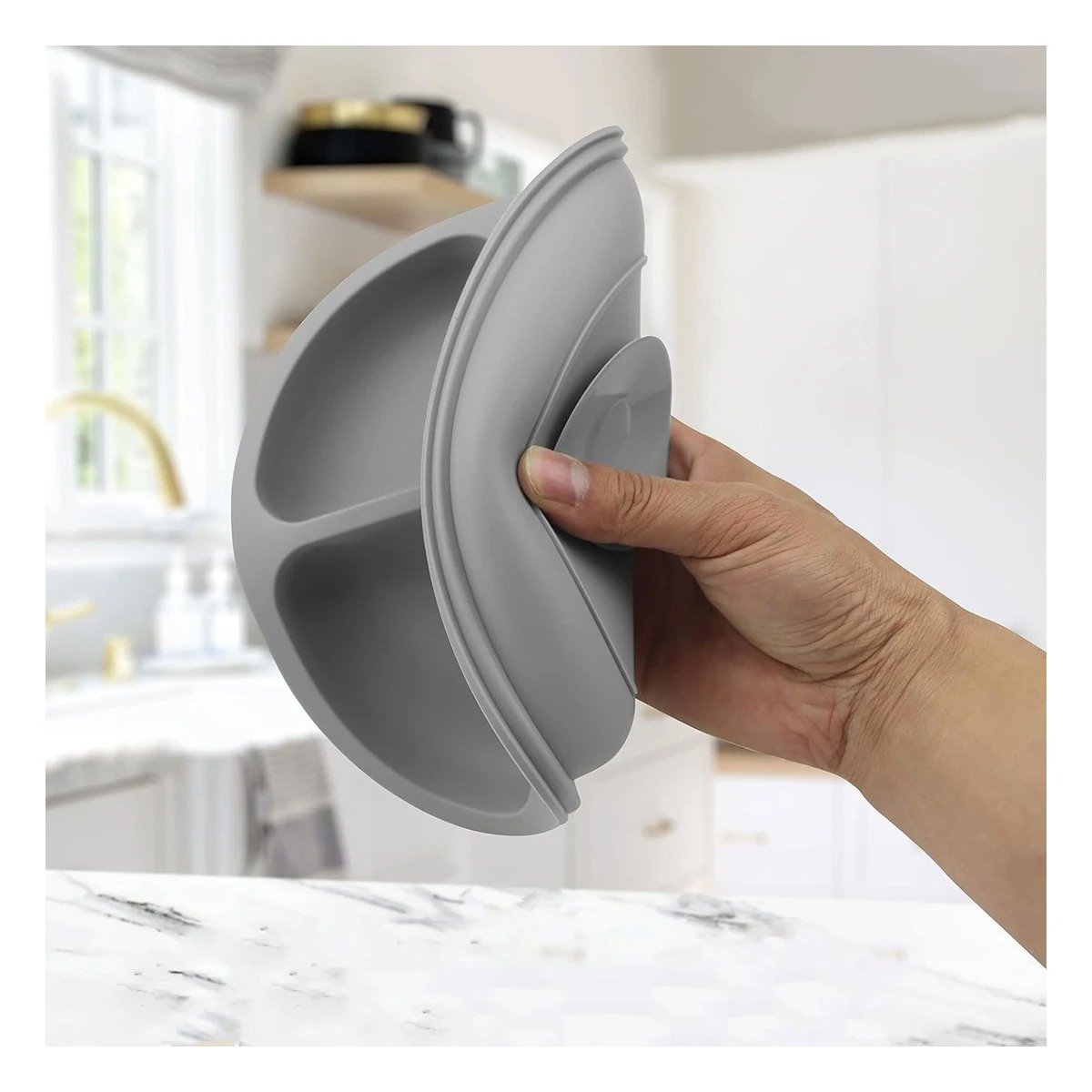 TAZON RYBIU ALIMENTO BEBE GRIS PLOMO + POST-IT ADHESIVOS - 2