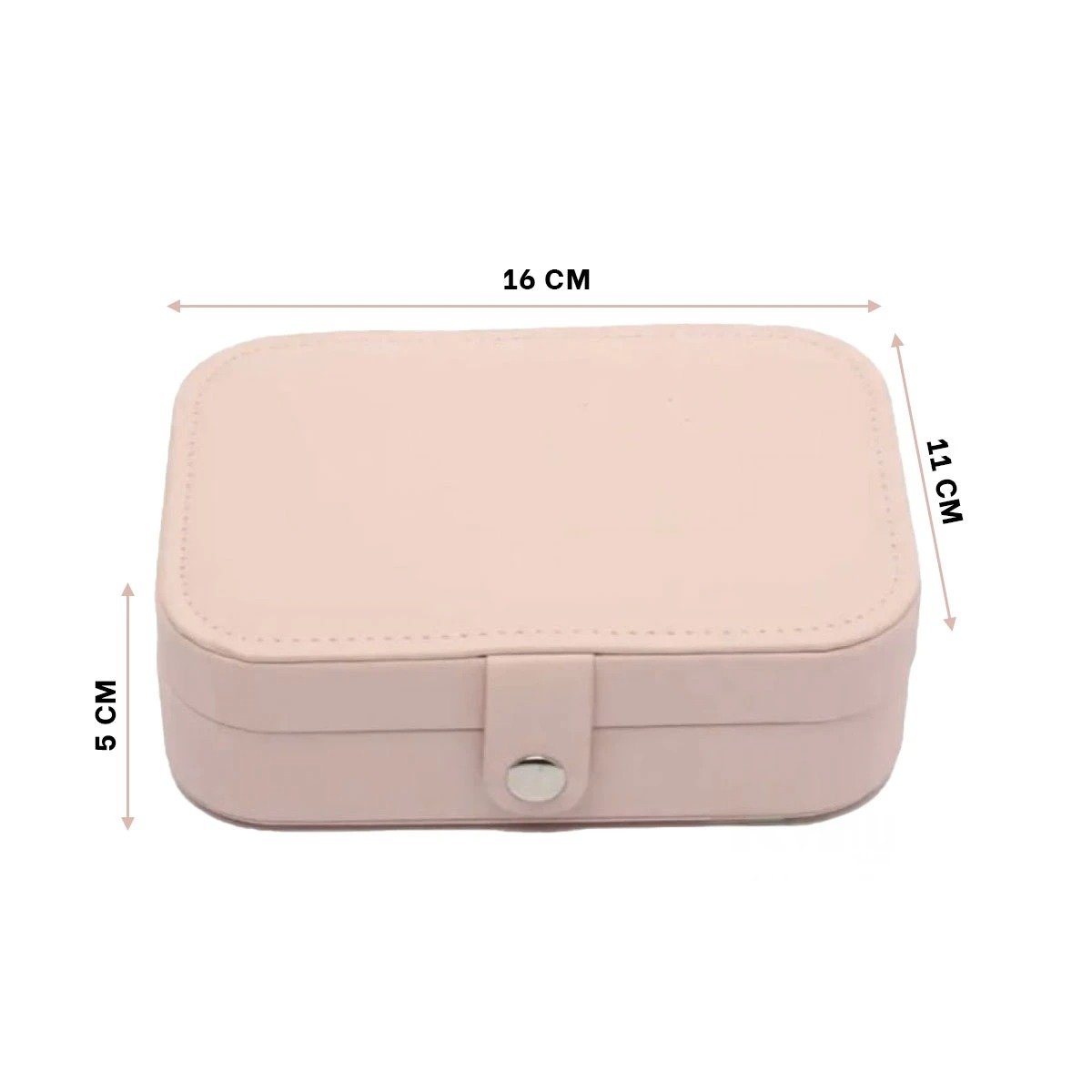 JOYERO RYBIU BE32208 CAJA JOYAS + POST-IT ADHESIVOS PALO ROSA - 4
