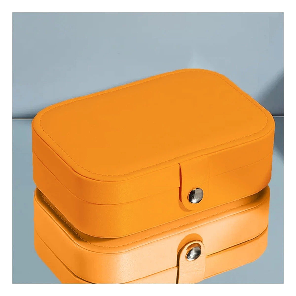 JOYERO RYBIU BE32209 CAJA UTIL JOYAS ANARANJADO + POST-IT ADHESIVOS - 3