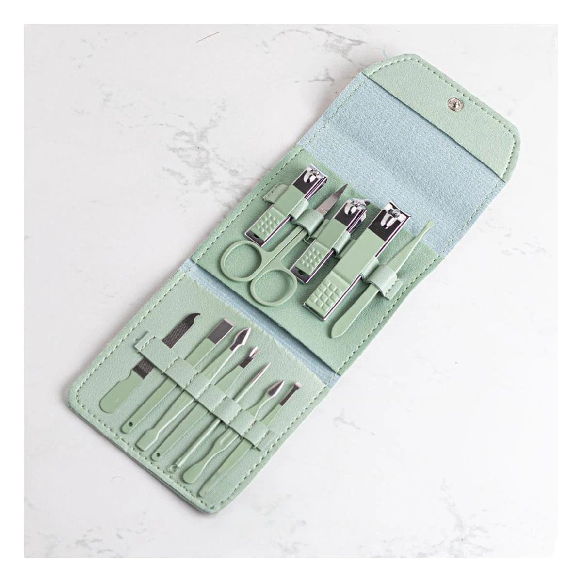 SET MANICURE RYBIU BE32372 VERDE LIMPIEZA Y+POST-IT ADHESIVOS - 2