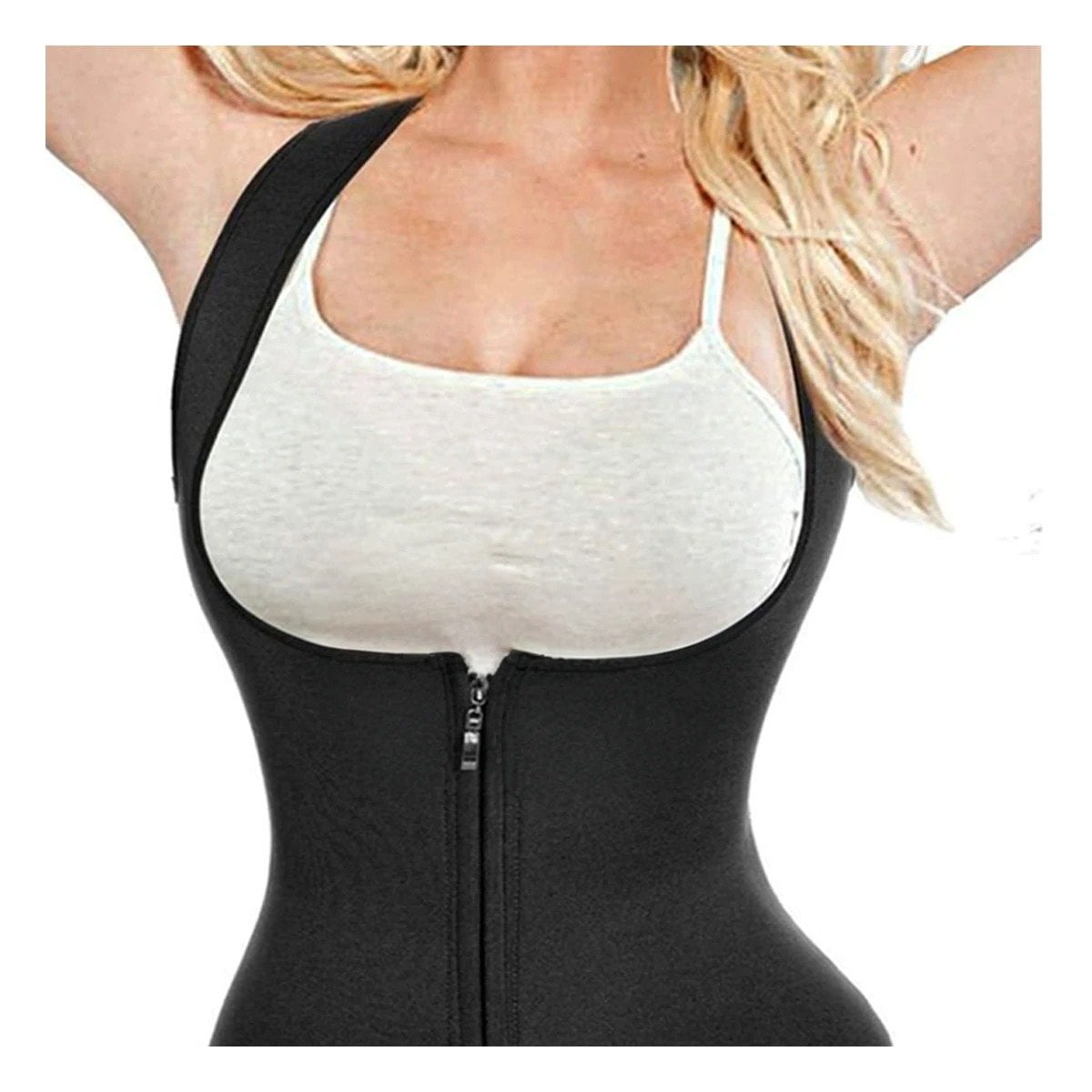 FAJA MUJER RYBIU NEGRO DE30523 TERMICA ENTRENAMIENTO XL + POST-IT ADHESIVOS - 3
