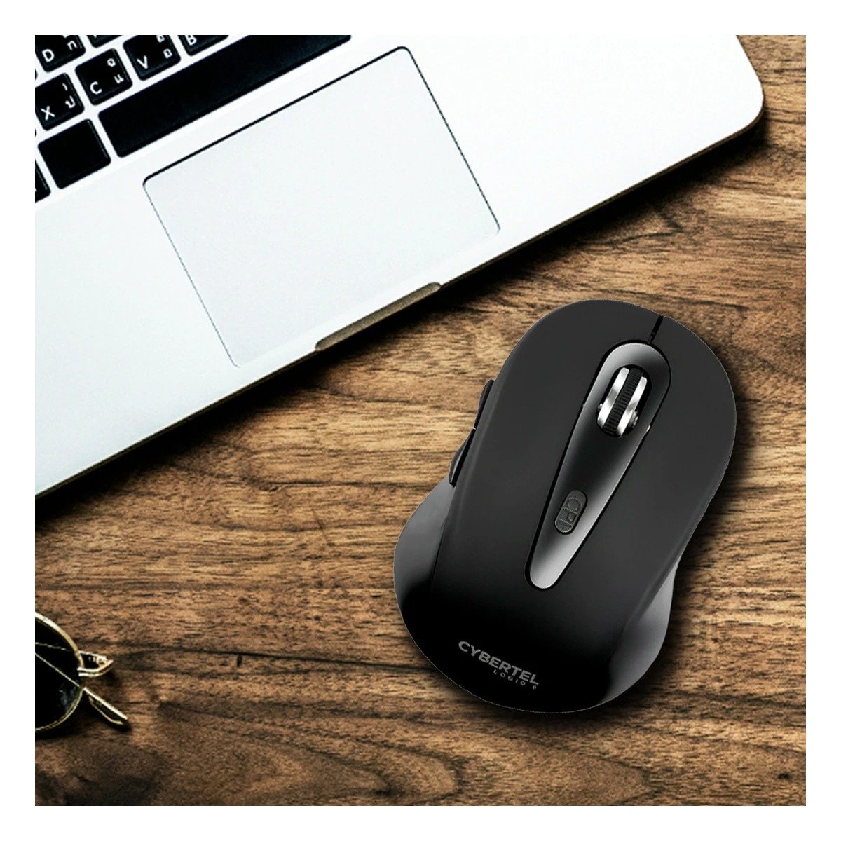 CURSOR INALÁMBRICO RYBIU ELEGANTE M307 EN COLOR NEGRO + POST-IT ADHESIVOS TE29200 - 2