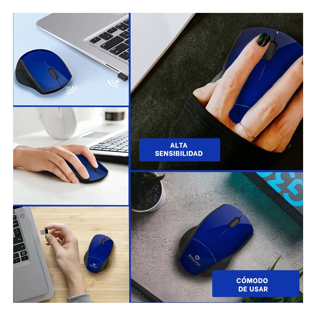 CURSOR RYBIU ALTA SENSIBILIDAD EN AZUL + POST-IT ADHESIVOS TE29206 - 5