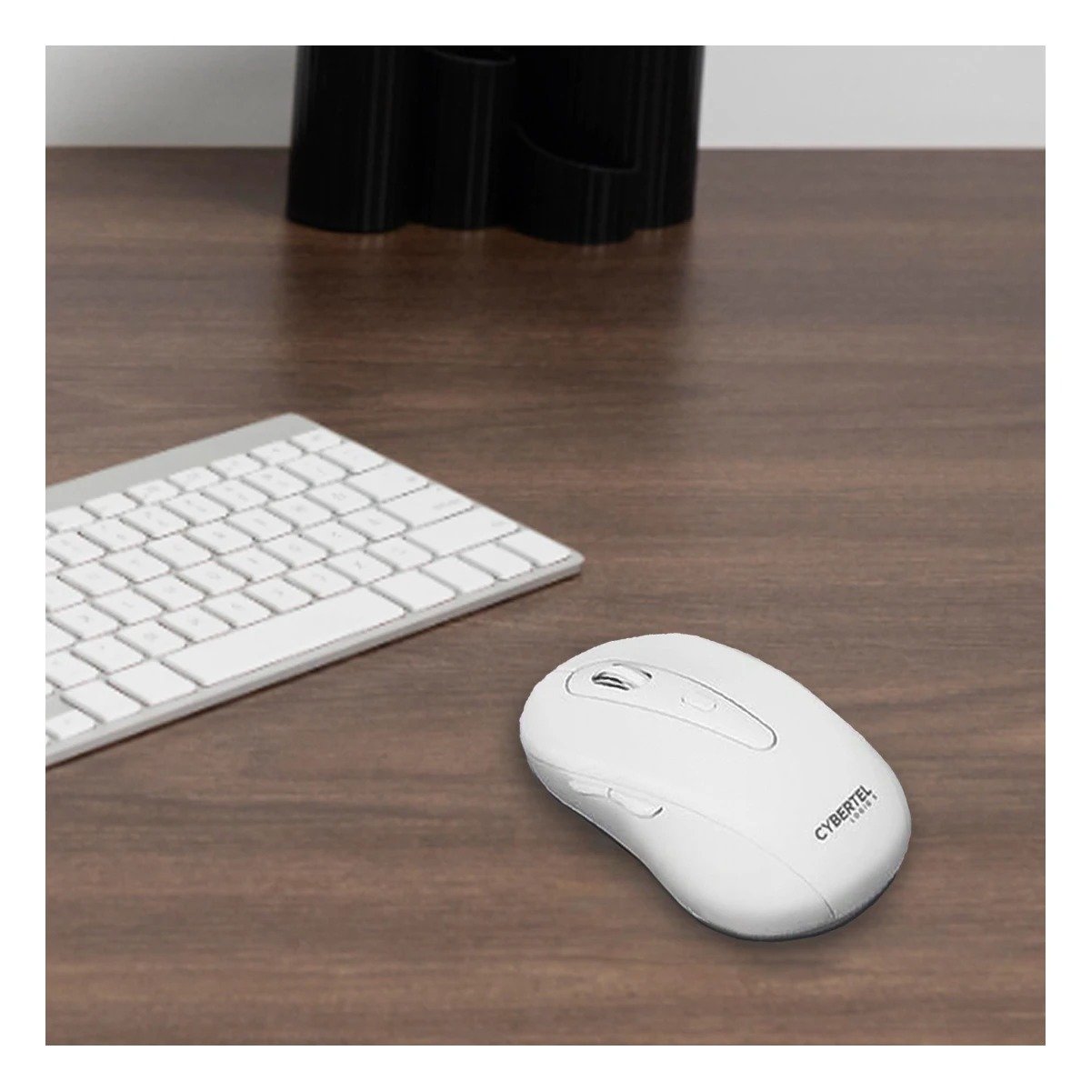 MOUSE INALÁMBRICO RYBIU INNOVADOR Y ÚTIL M307 COLOR BLANCO + PAPEL REGALO - 2